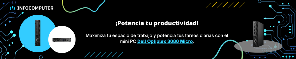 Diseño compacto y eficiente del Dell Optiplex 3080 Micro